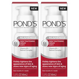"Pond's Suero reafirmante de la piel que reafirma visiblemente la apariencia de la piel y ayuda a retardar los nuevos signos del envejecimiento Suero 