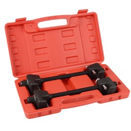2Pcs Macpherson Strut Spring Compressor Tool 12" fit for 13/16" Socket 1/2" Drive