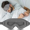 Sleep Mask for Women Men 3D Contoured Cup No Pressure
