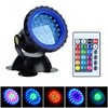 Lychee Waterproof Underwater Spot Lights, Remote Control Amphibious Change Color