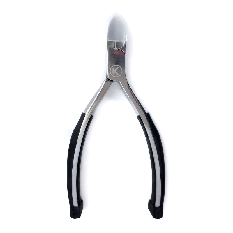 Kohm Toenail Clippers | Soft Rubber Handle for Easy Use