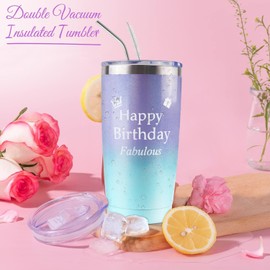 Birthday Gifts for Women, Happy Birthday Gifts Basket for Women Friendship，5 Unique Birthday Gifts Set for Daughter, Niece, Granddaughter, Female Friends, Perfect for Birthday Gifts for Girl