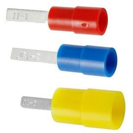 Morris Products 11846 Nylon Insulated Blade Terminals 12-10 .110 x .039, 100-Pack