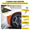 VEVOR Rubber Speed Bump, 1 Pack 2 Channel Speed Bump