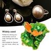 Lotus Leaf Frog Jewelry Box Hand Painted Innovative Metal Jewelry