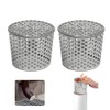Gutter Leaf Protection Stainless Steel, Pack of 2 Rain Gutters