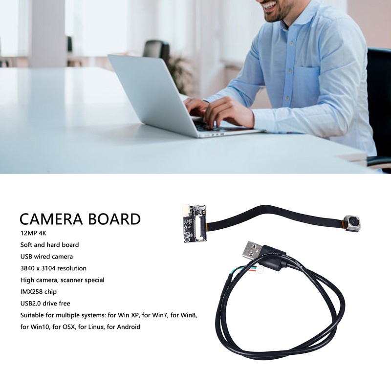 12MP Autofocus Camera Module IMX258 A4 File Scanning Camera Board