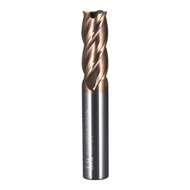 JIULI TOOL XJL Carbide End Mill Set 4 Flutes CNC Router Tool Nano Coating Milling Cutter for Steel HRC60 12x30x12x75mm