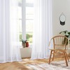 CUTEWIND Curtains with Eyelets Living Room Semi-Transparent Voile Polyester Eyelet