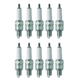 MaxLLTo 10 Pack Replacement 4549 Standard Spark Plug for Champion 808 PRZ9HC RZ96C Z9Y for DENSO Auto 4008 U22FS-L U22FSR-L U22FSR-U for Torch A7RC A7RTC A7TC for Yamaha 90793-20133 94701-00366