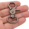 BIKICOCO Swivel Trigger Snap Hook Lobster Claw Clasp Spring Loaded