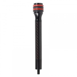 MiOYOOW Archery Bow Stabilizer, 8" Carbon Fiber Compound Bow Balance Bar Shock Absorption Archery Accessories for Hunting Shooting