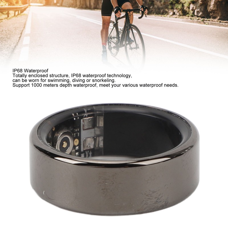 Smart Ring Health Tracker Sports Multiple Sports Modes Rechargeable IP68