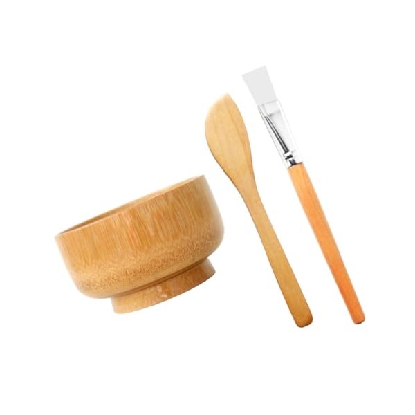 Diy Facial Mask Bowl Set with Brush Scraper 1 Set