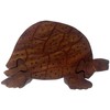 Purpledip Magic Wooden Puzzle Turtle Box Go Slow Handmade Mystery