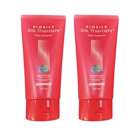 Silk Therapy Heat Enhancer Hair Strengthening Protein Hair Pack Treatment Musk Floral Fragrance 100ml x 2 / 실크테라피 히트인핸서 모발강화 단백질 헤어팩 트리트먼트 머스크 플로럴 향 100ml 2개