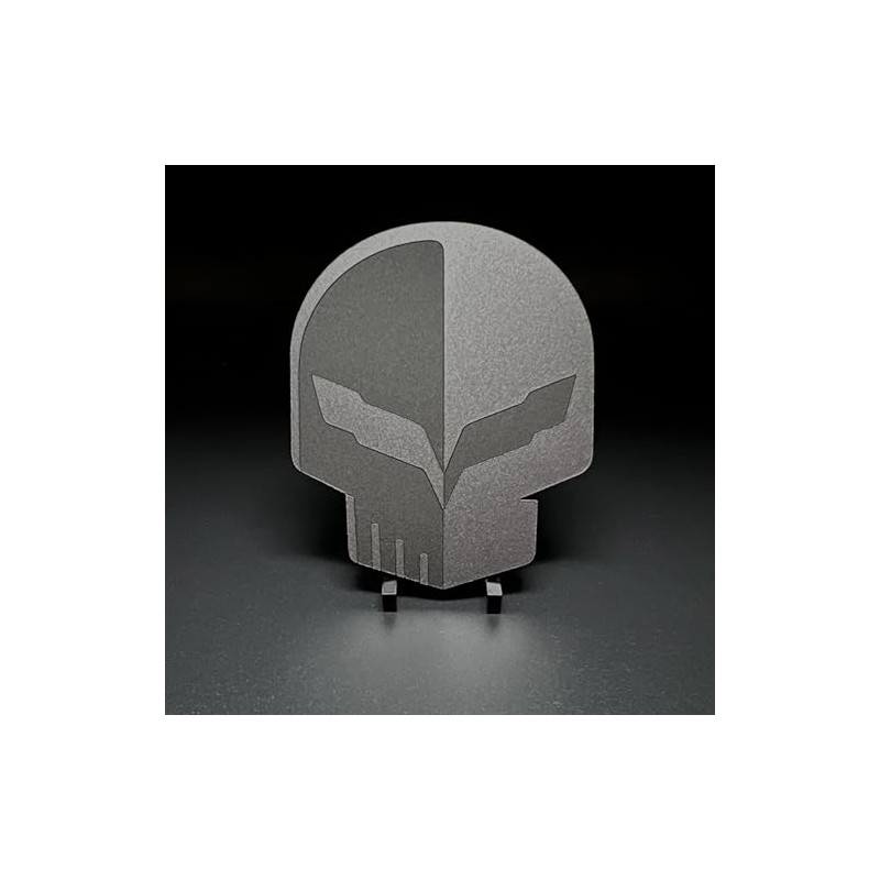 One C7 Jake Skull fits Chevy Corvette Racing Emblems Badges