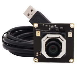 Svpro Auto Focus 4K USB Camera Module with Microphone, Ultra HD Mini USB Camera Board with 100 Degree Wide Angle Lens without Distortion, USB Camera with IMX415 Sensor for Windows Mac Linux Android