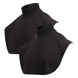 Rothco Mock Turtleneck Dickie, Mens Dickie Undershirt, Black, XL (2-Pack)