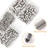 Ymaiss 380pcs 304 Stainless Steel Hex Allen Head Socket Set