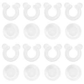 8Pcs Duvet Cover Clips, Quilt Fixing Clips, Needle-Free Quilt Cover Clip, Duvet Donuts Comforter Clips, Non-Slip Duvet Cover Clips to Keep Duvet in Place, Locking Clasp Fastening, Easy to Remove