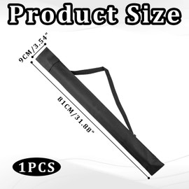 AONAYO 1 Piece Billiard Cue Bag, Cue Bag, Portable Billiard Cue Bag, Billiard Cue Bag in Backpack Style, Black Eight, Universal Billiard Cue Bag for Snooker