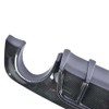 Promrmr Rear Bumper Lip Diffuser Splitter With Brake Light Black