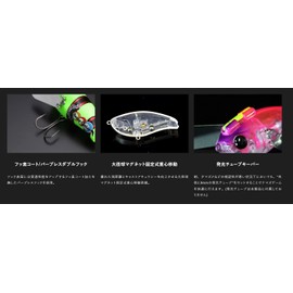 JACKALL Pompadour Jr Nazuki Custom Spark Orange Nazzy 0.6 oz (16 g)