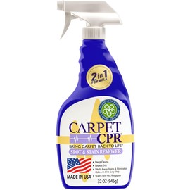 Carpet CPR Spot & Stain Remover Spray – Heavy Duty Carpet Cleaner for Pet Messes, Coffee & Tough Stains