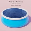AMONIDA Inflatable Pool Cover, Round Pool Protection Cover, Dustproof, Easy