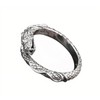 Dragon ring made of 925 sterling silver, adjustable size, unisex