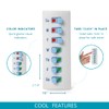 Take‑n‑Slide Peel and Stick Reusable, 5 Pack, Pill/Medication/Vitamin/Pet Med Tracker &