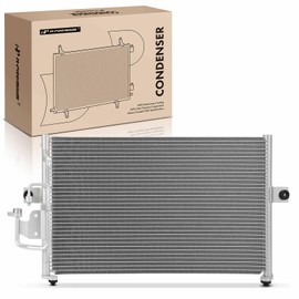 A-Premium Air Conditioning A/C Condenser Compatible with Hyundai Tiburon 1997 1998 1999 2000 2001