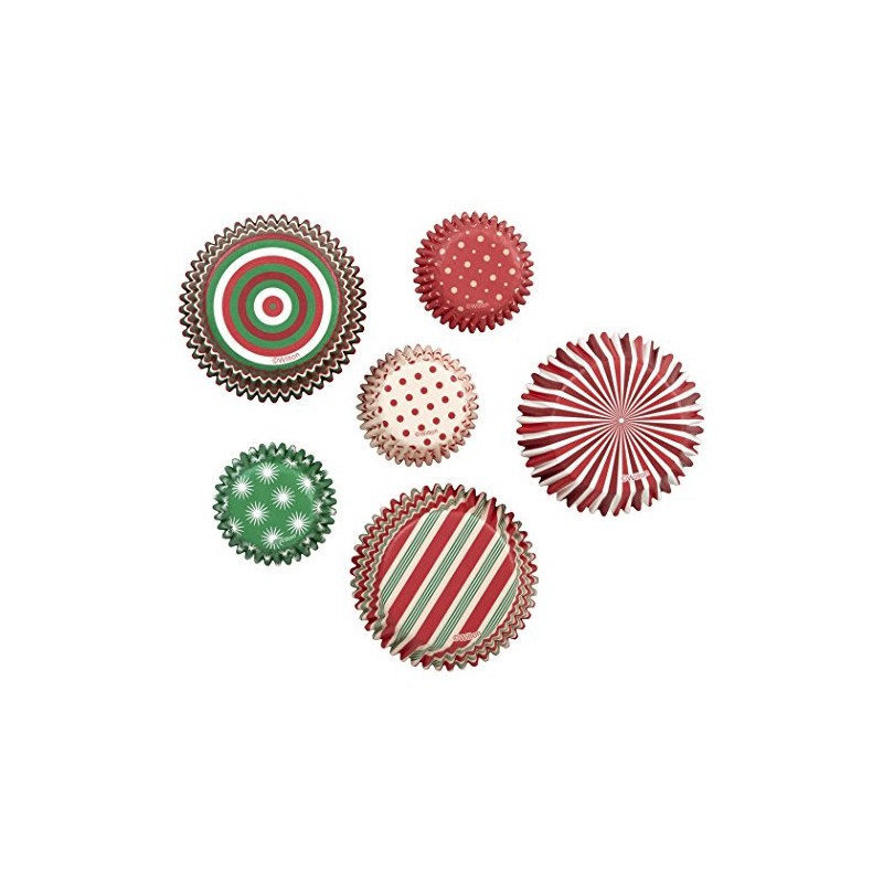 Wilton 150-tlg. Weihnachten Pack Backförmchen Set