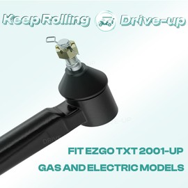 Drive-up EZGO TXT Steering Rack, EZGO Steering Box Assembly Fits EZGO TXT 2001-Up Gas and Electric Golf Carts, Replaces OEM 70964G01 70964G02 70602G01