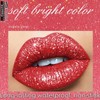 Glitter Lip Gloss, Red Lipgloss Lipstick, Plumping Metallic Sparkly Diamond