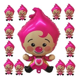 Unbranded 12 Globos Payasito Plim Figura . Fiestas Cumpleaños/ Party Suples