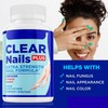 3-Pack Clear Nails Plus Probiotics for Healthy Nails Supplement- 180