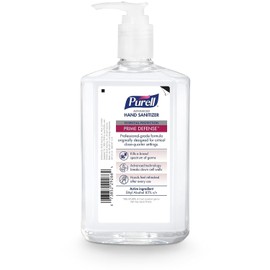 Purell Prime Defense Advanced Hand Sanitizer, Essential Protection, 12 fl oz Pump Bottles (Pack of 4) - 3699-06-EC2