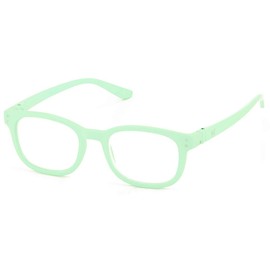 BUNNY EYEZ Readers - KALEY - Reading Glasses with a Tiltable & Flippable Frame - Chic & Modern Design - Diopter Strength of +1.50 to +3.00 - Mint Green, 1.00