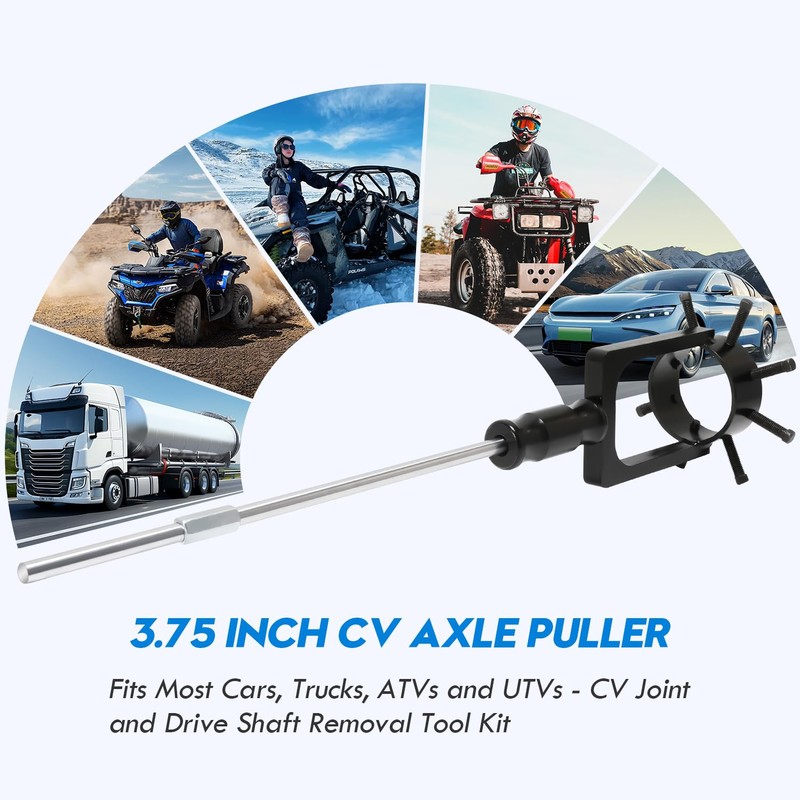 3.75 inch CV Axle Shaft Puller Tool Kit ，UTV/ATV CV