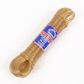 30M - Quality Everlasto 'Wyercentor' Steel Core Coloured Clothes/Washing Line 3.5mm Thick (GOLD)