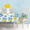 Umimiss Lemon Tablecloth -Oilcloth Tablecloth,Wipe Clean Table Cloth Rectangular,Waterproof Washable