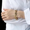 Waterproof 18K Gold Plated Stainless Steel Chunky Chain Big Pig