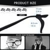 Landrain 20 Pairs Non-Slip Glasses Temples, Universal Glasses Ear Hook,