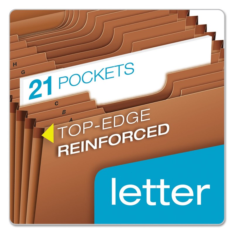 Pendaflex Heavy Duty Expanding File with Extra-Thick Cover, Tyvek Reinforced