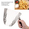 Aluminum Popcorn Scoop with Perforated Design, Labor Saving and Ergonomic