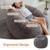 BYBYME 3 in 1 Bean Bag Chairs, Bean Bag Bed