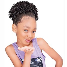 Janet Collection Synthetic Hair Draw String Ponytail Lovely Kid Vine Curl (1)