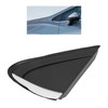 Exterior Side Pillar Molding Black Sleek Smooth Pillar Trim Corner